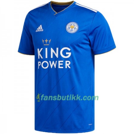 Fotballdrakt Leicester City Hjemmetrøye 2018-2019 Kortermet